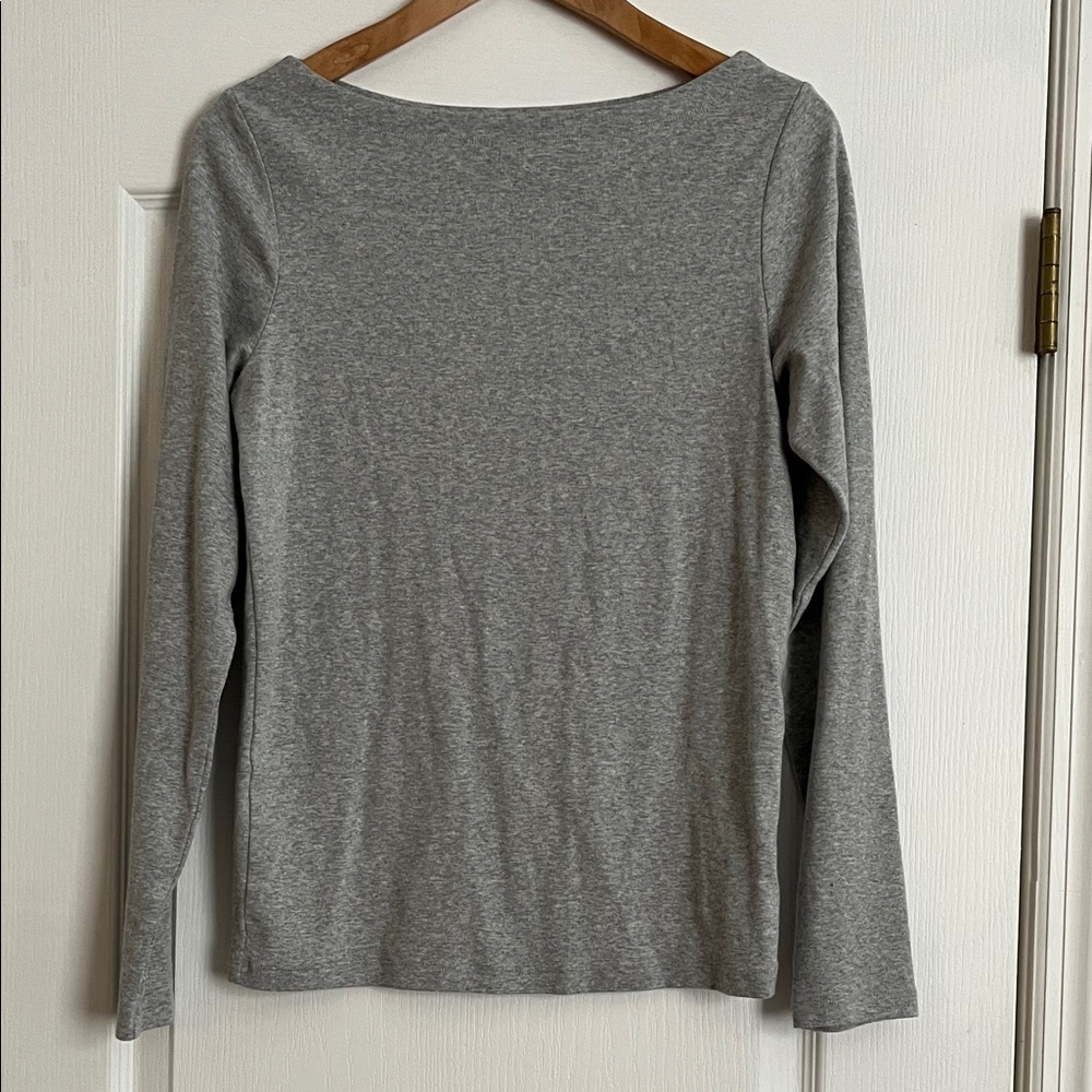 Gap Modern Boatneck Long Sleeve Tee
